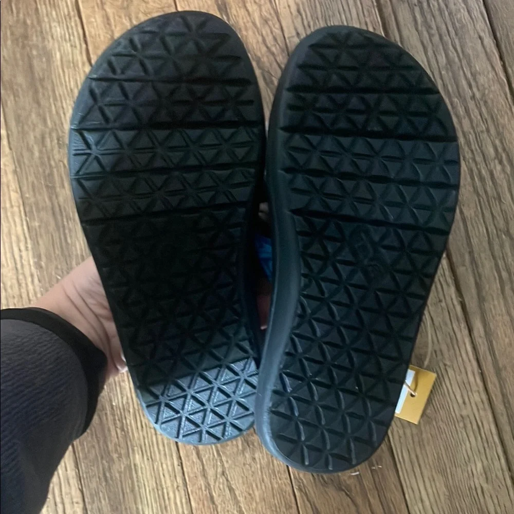 NWT Teva Blue Flip Flops for little kids